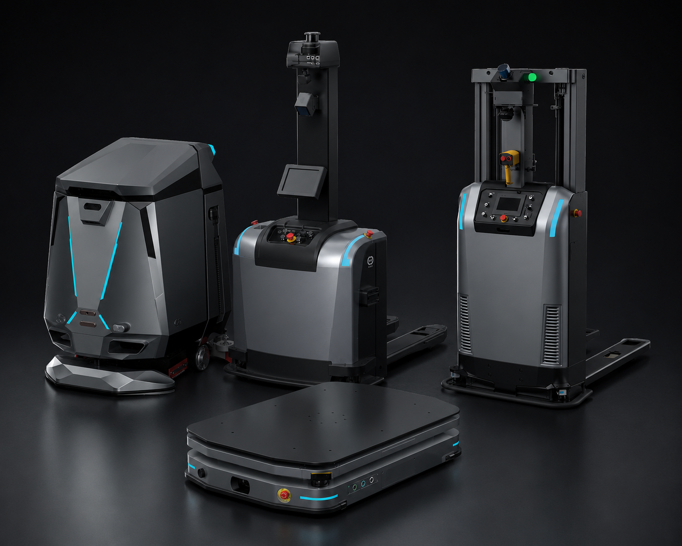 Turbo Robotics AMR ve AGV ürün ailesi